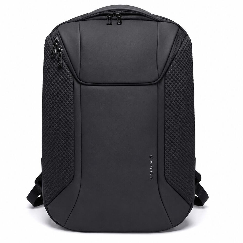 BANGE 7710 Smart Business Laptop Backpack Black Waterproof USB Travel